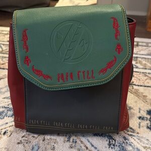 Danielle Nicole Black Textured Handbag